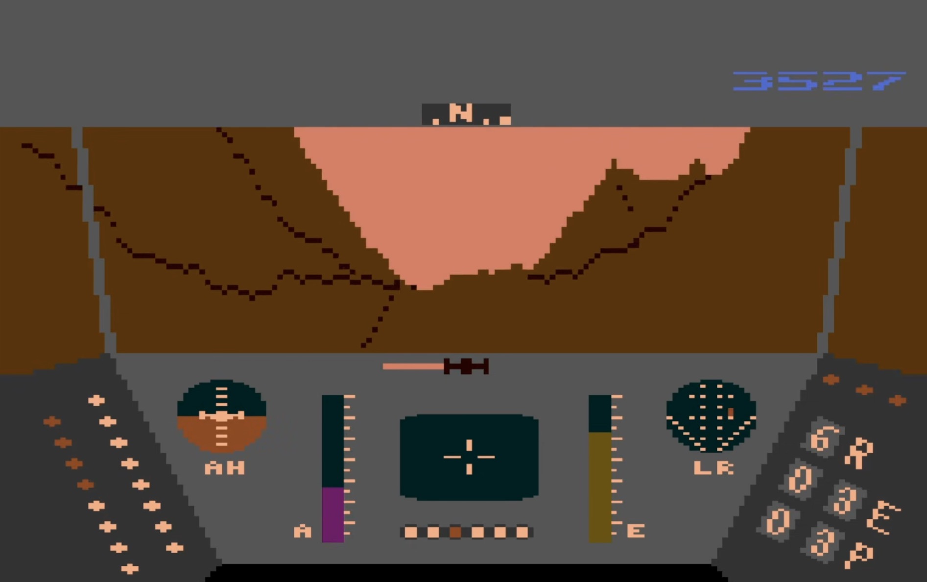 The Amiga port of Rescue on Fractalus looks very familiar