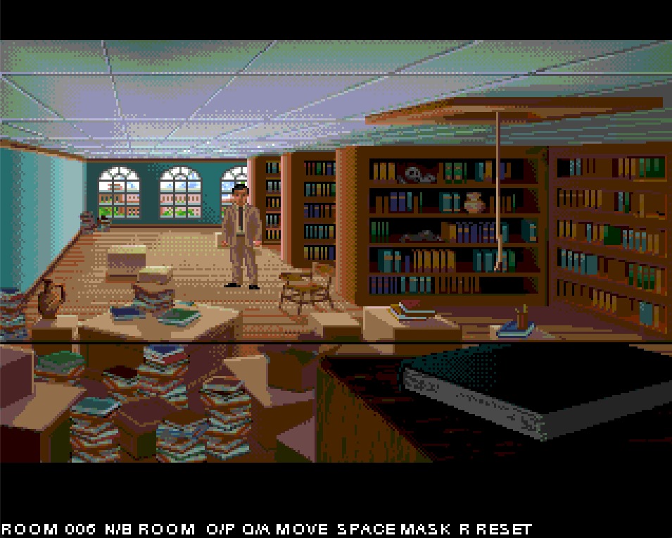 Fate of Atlantis experiment gets Indy moving on the ZX Spectrum Next