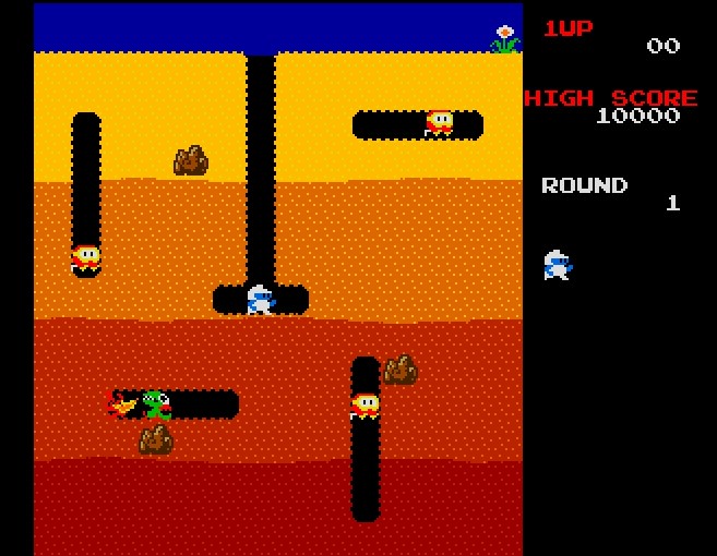 Dig Dug and Mario Bros get new Amiga ports from TjLaZer