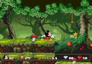 Mickey Mouse fan game Forest of Illusion moves from Amiga to Neo Geo