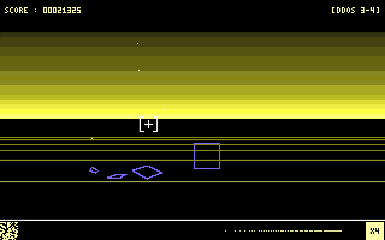 NEON demo takes Rez-inspired rail shooting to Atari STE