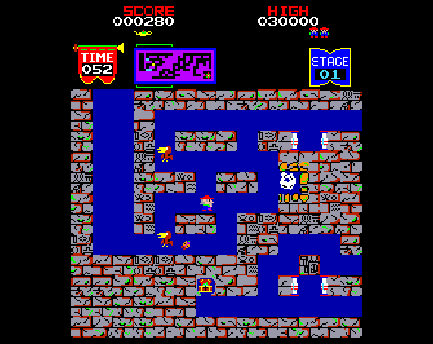 Tutankham arrives on Amiga with four difficulty settings
